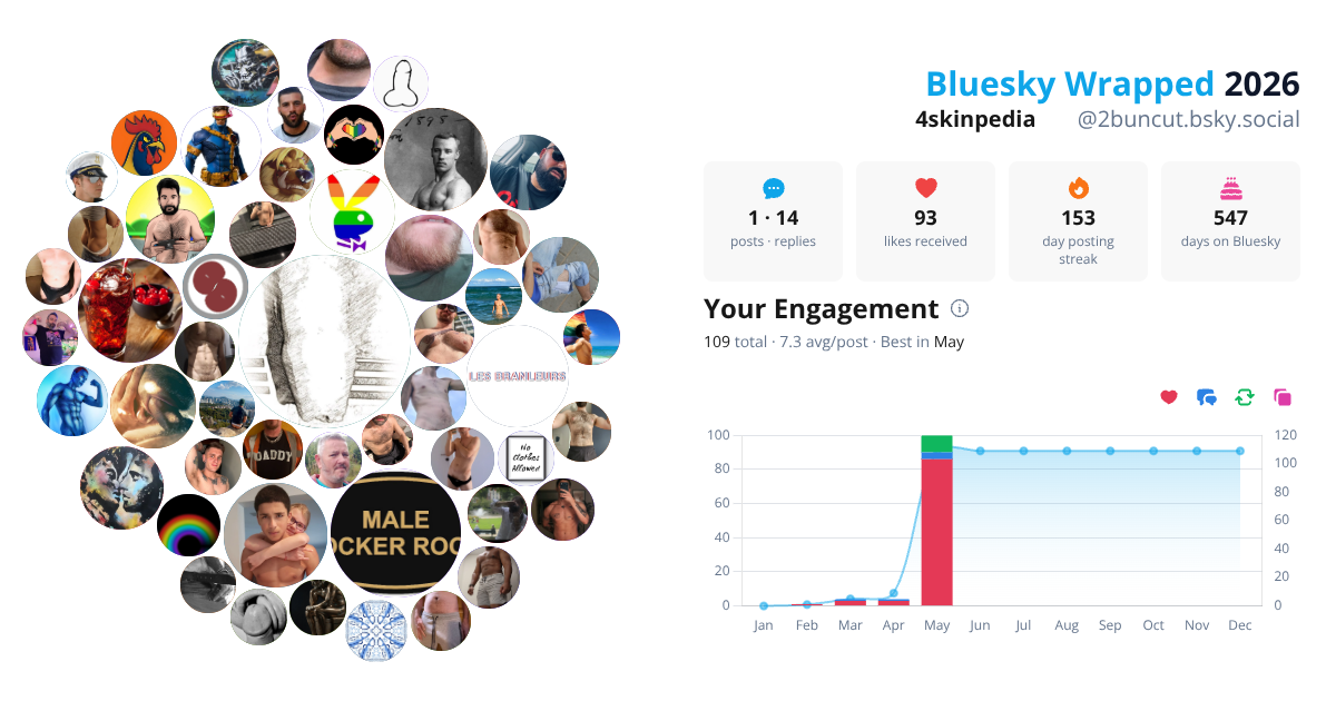Your Bluesky Wrapped 2026 preview
