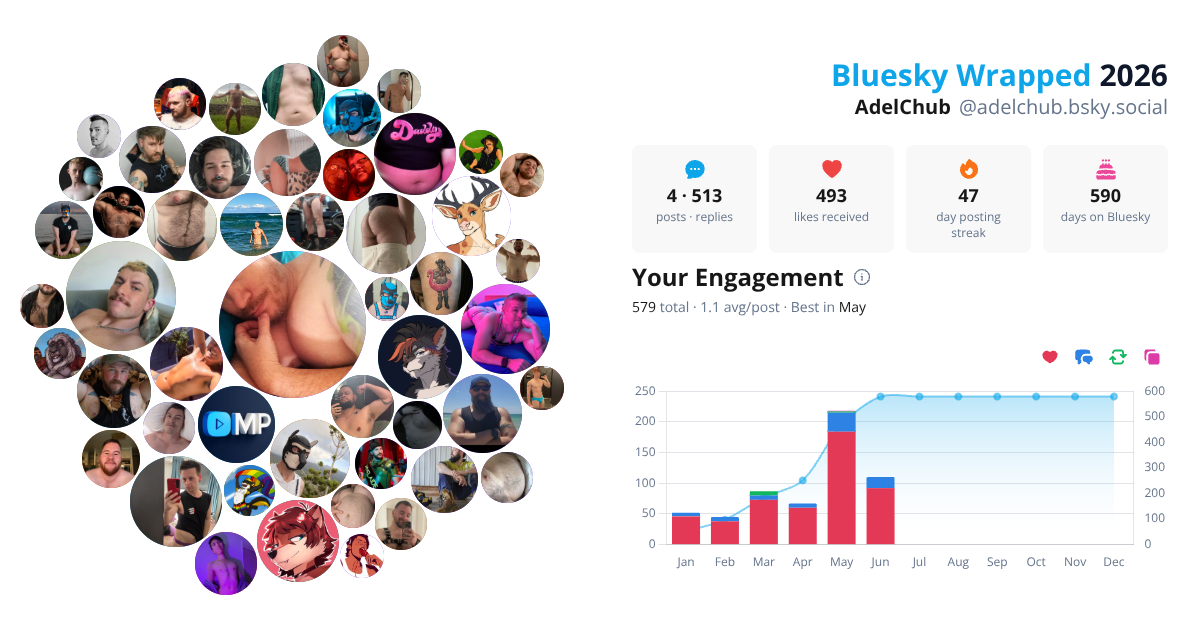 Your Bluesky Wrapped 2026 preview