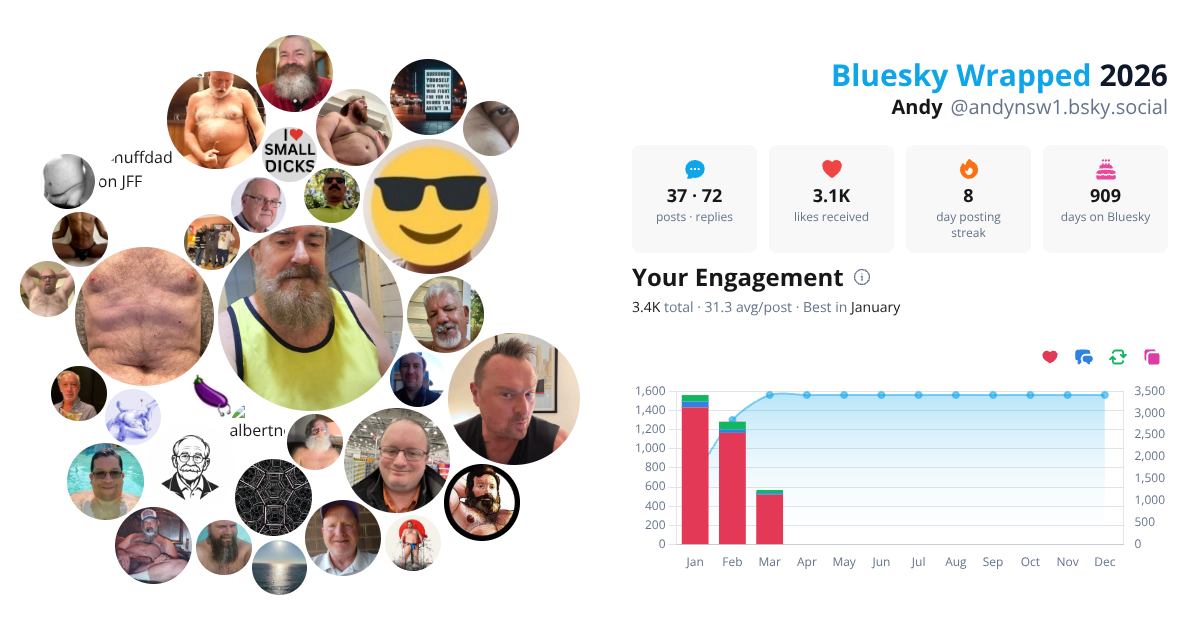 Your Bluesky Wrapped 2026 preview