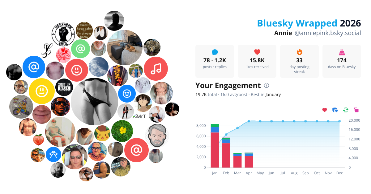 Your Bluesky Wrapped 2026 preview