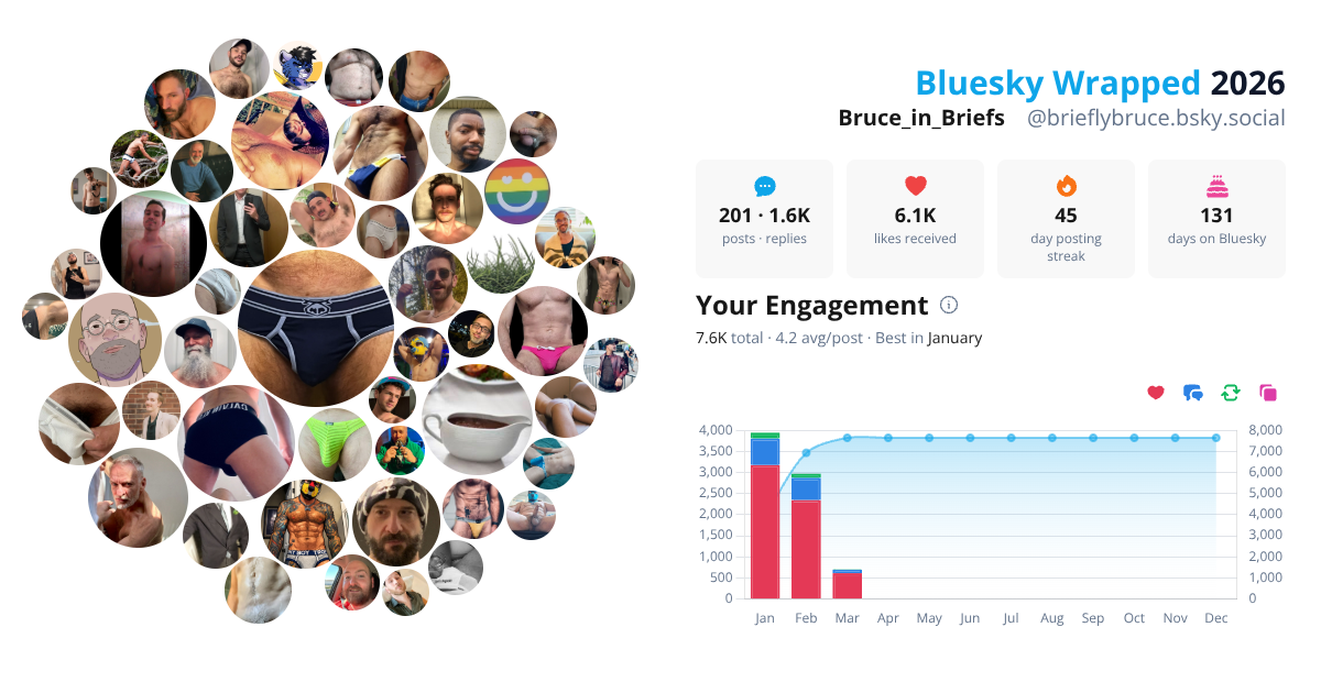 Your Bluesky Wrapped 2026 preview