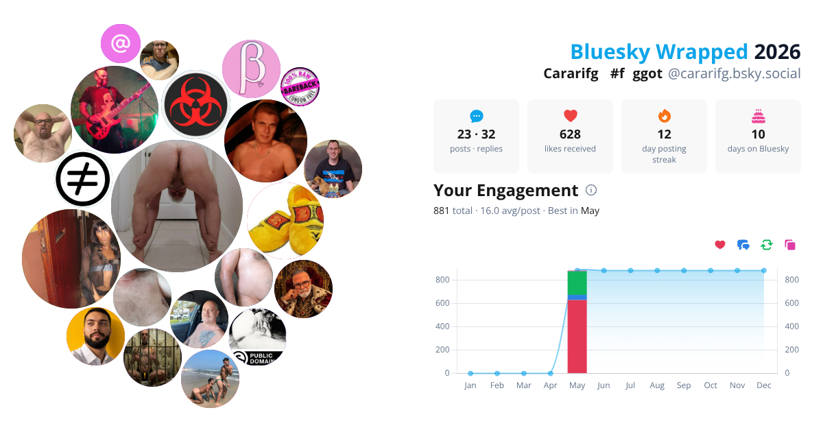 Your Bluesky Wrapped 2026 preview