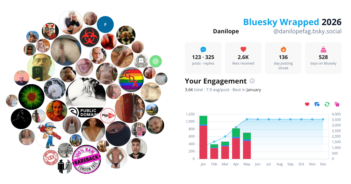 Your Bluesky Wrapped 2026 preview