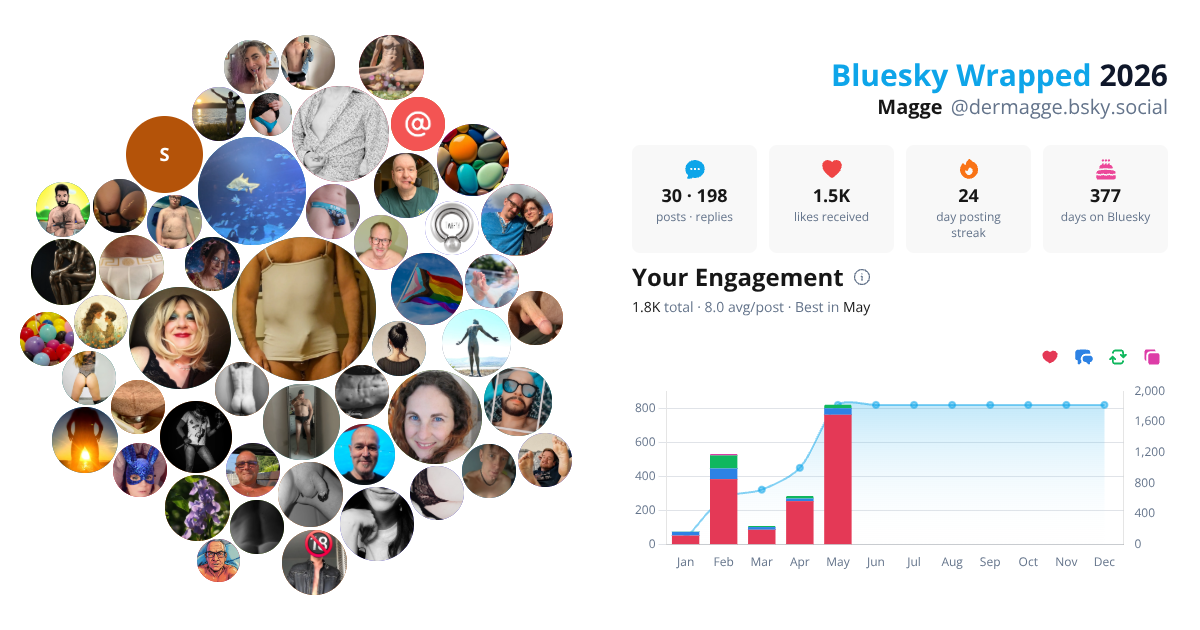 Your Bluesky Wrapped 2026 preview