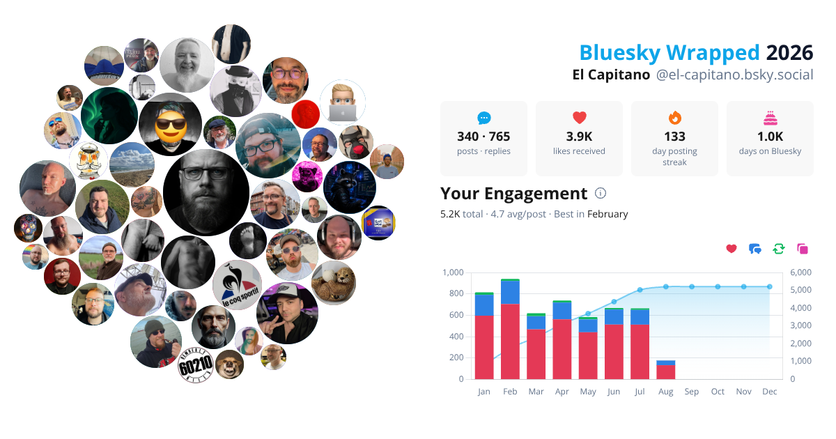 Your Bluesky Wrapped 2026 preview