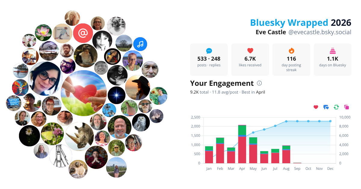 Your Bluesky Wrapped 2026 preview