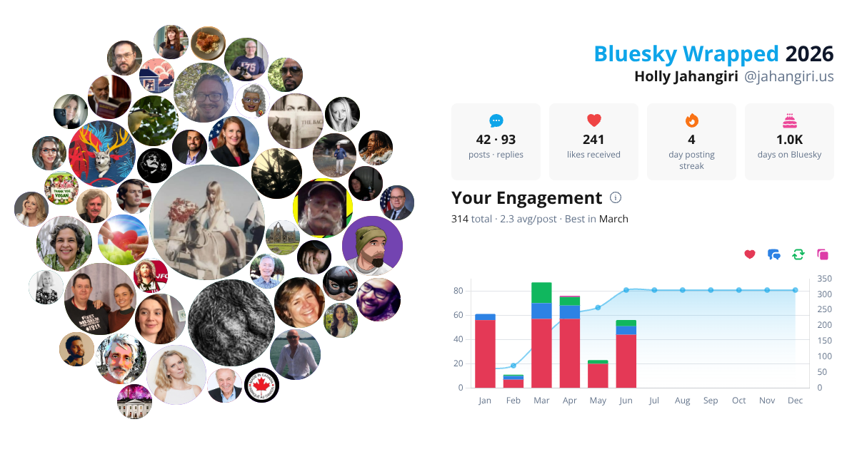 Your Bluesky Wrapped 2026 preview