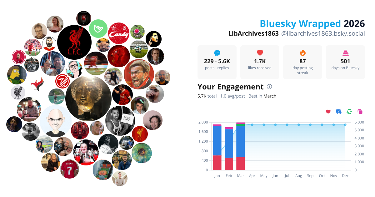 Your Bluesky Wrapped 2026 preview