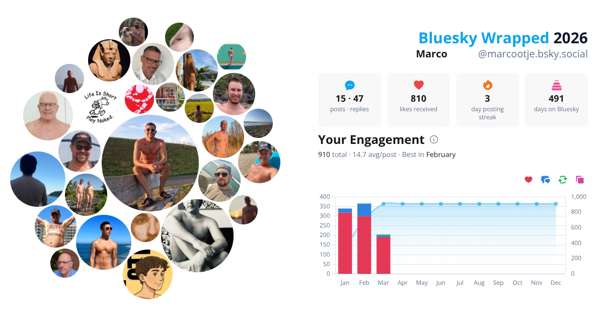 Your Bluesky Wrapped 2026 preview