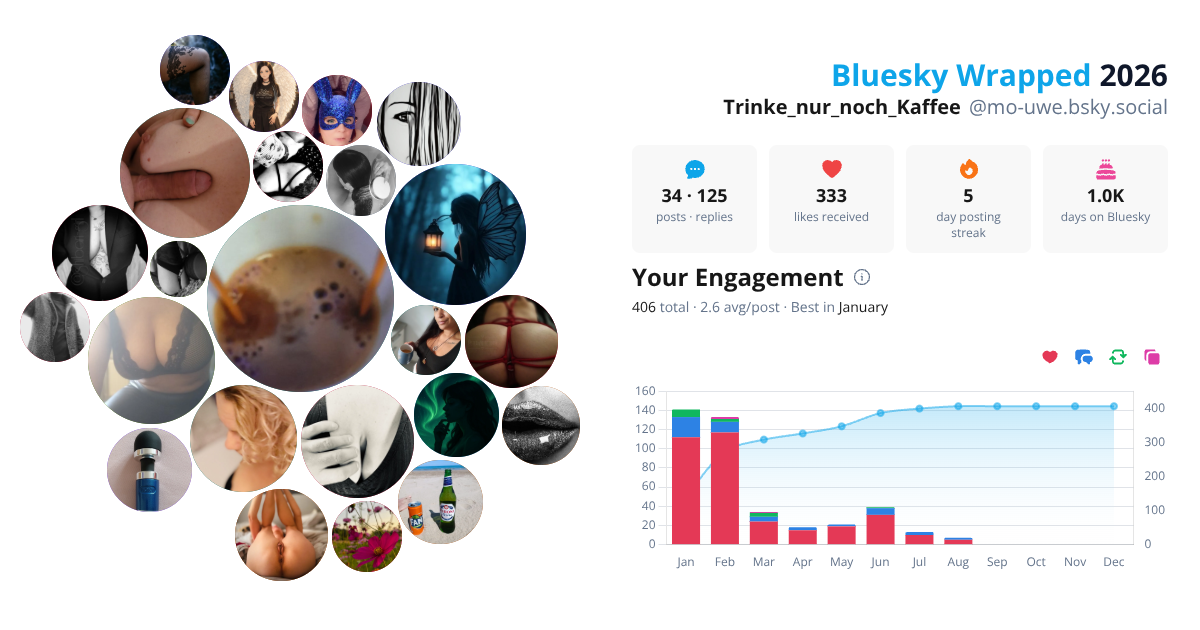 Your Bluesky Wrapped 2026 preview
