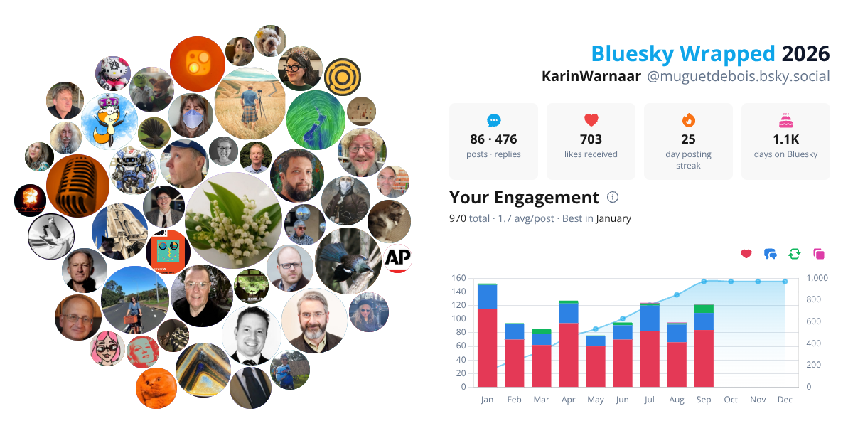 Your Bluesky Wrapped 2026 preview