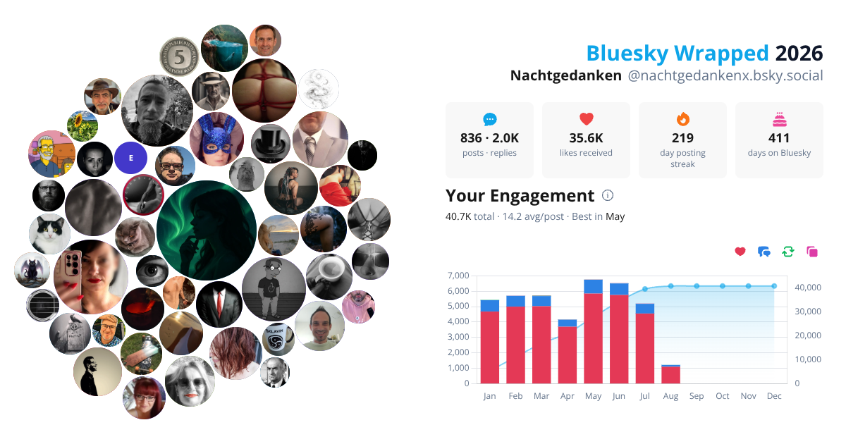 Your Bluesky Wrapped 2026 preview