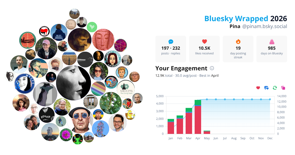 Your Bluesky Wrapped 2026 preview