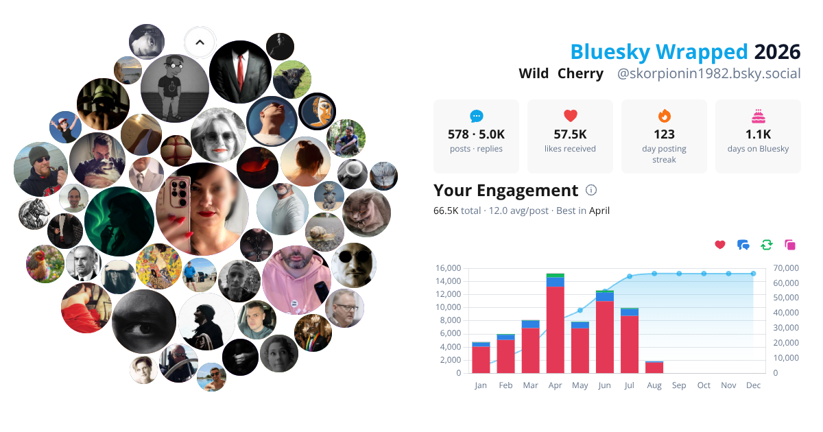 Your Bluesky Wrapped 2026 preview