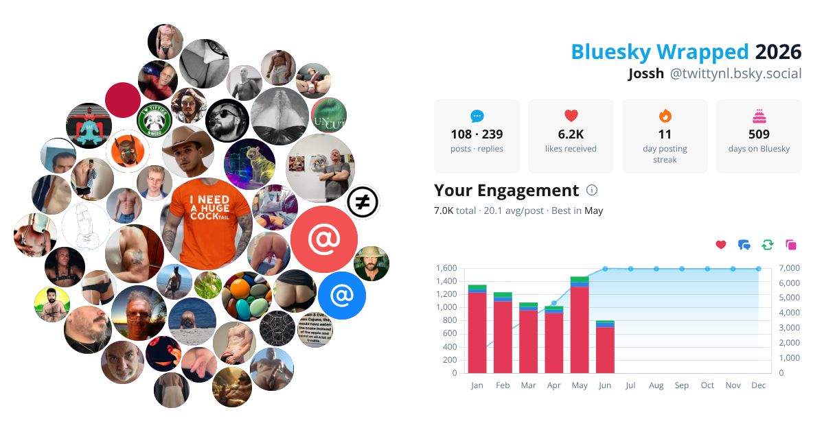 Your Bluesky Wrapped 2026 preview