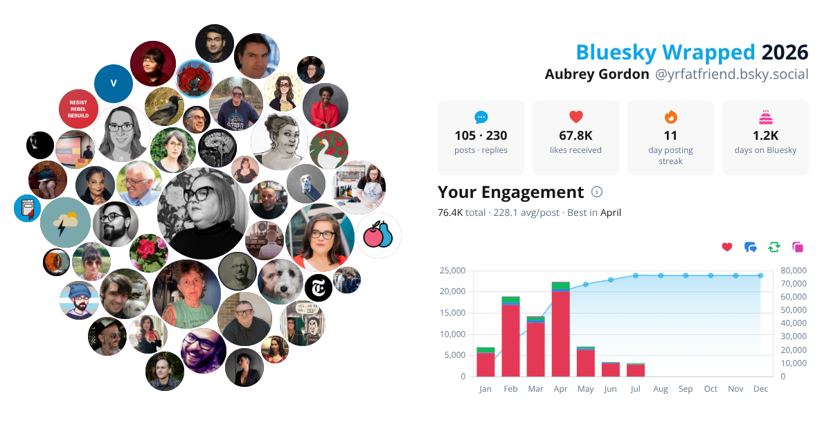 Your Bluesky Wrapped 2026 preview